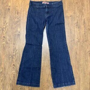 Vintage Y2K Gap Dark Denim Jeans with Front Seam